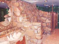 The Madonna Inn Men's Bathroom - Click To Enlarge